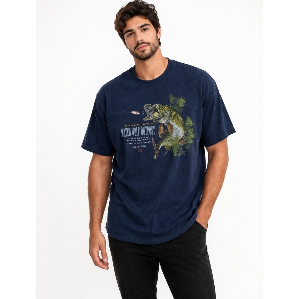 Experience Wisconsin T-Shirt Outdoor‎ Gear Size Large Made in the USA